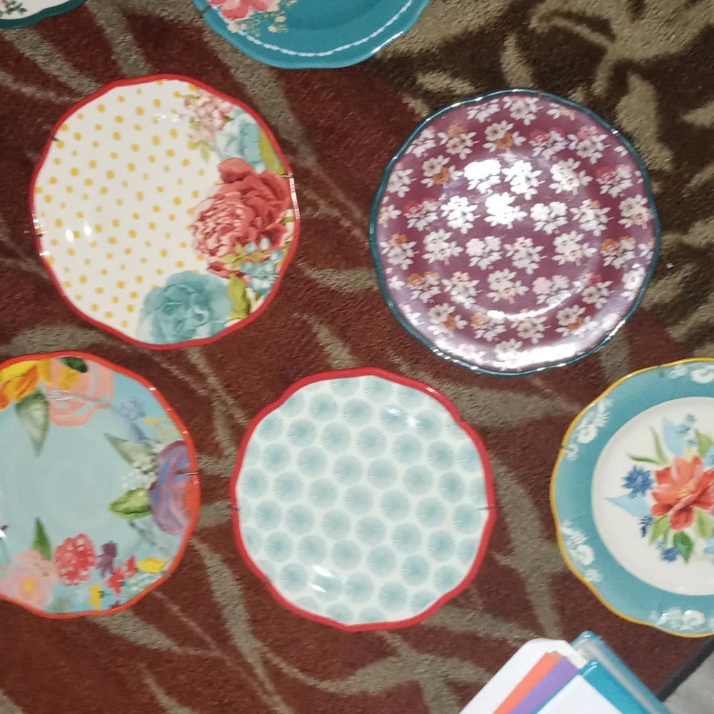 Brand new pioneer woman plates